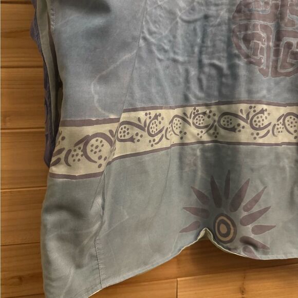 Vintage Dailey Planet Size XL Sun Kimono Style Coin Button Lightweight Jacket - Picture 7 of 12